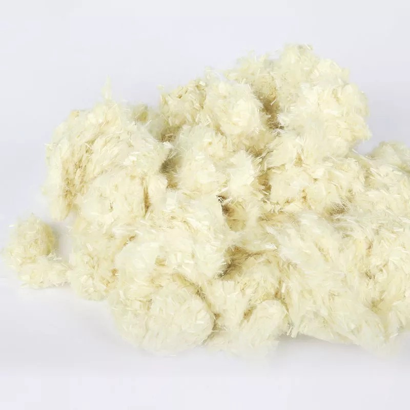 Meta-aramid gentian pendek