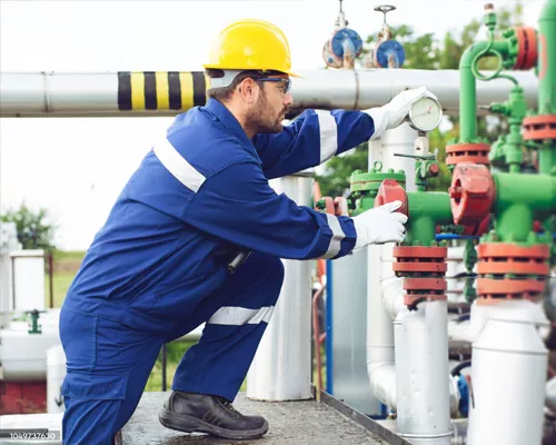 Pakaian pelindung untuk kerja gas